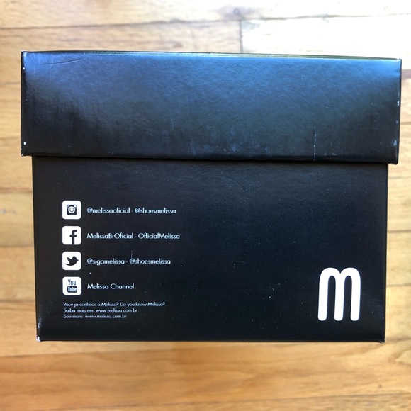 NEW! MELISSA SHOES , LANCE AD JELLY SHOE WOMENS 8 - Picture 7 of 9